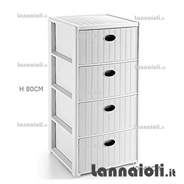CASSETTIERA ELEGANCE 4 CASSETTI stefanplast
